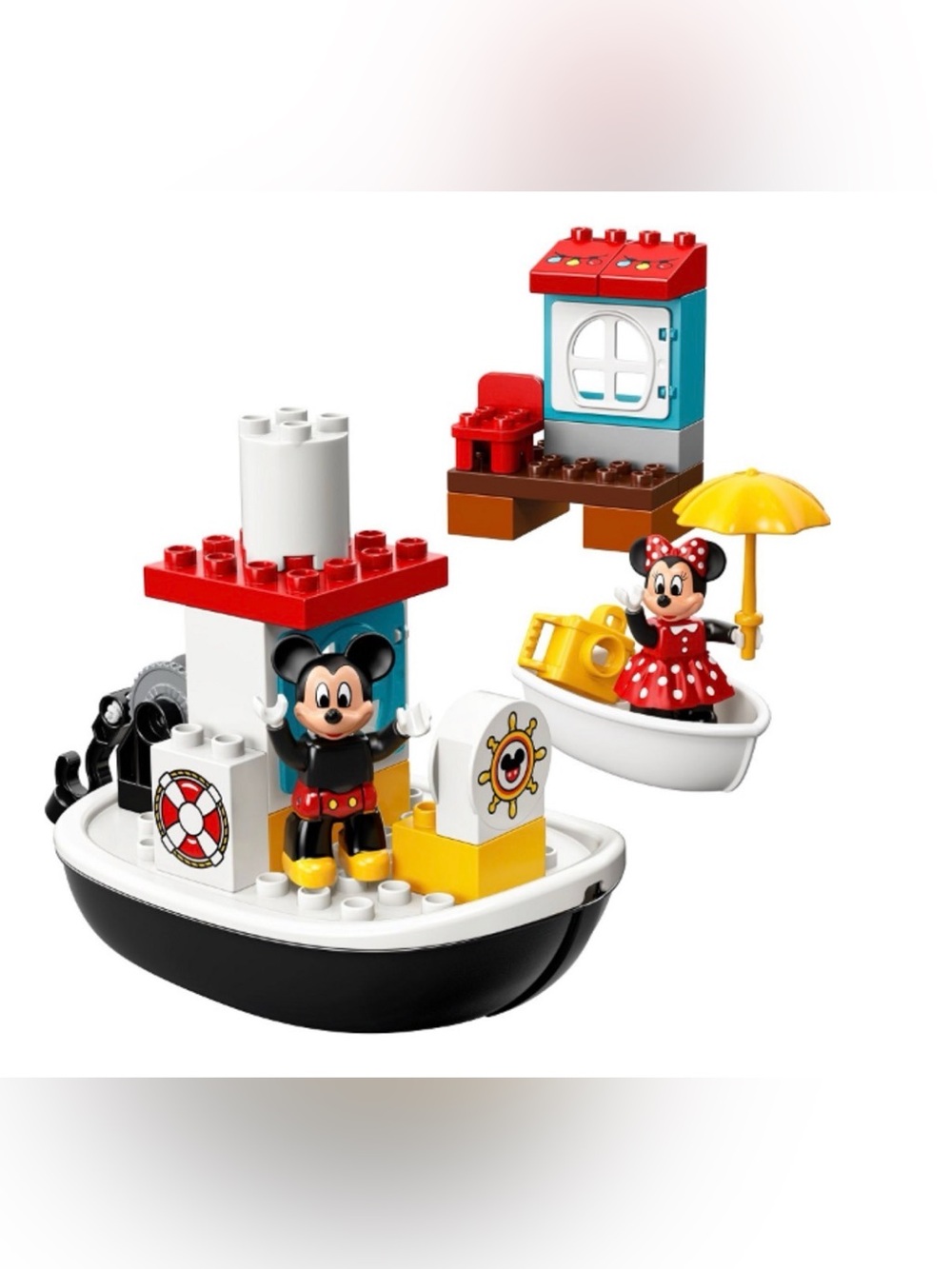 Lego 10881 Mickeys Boat Duplo With Mickey and Minnie